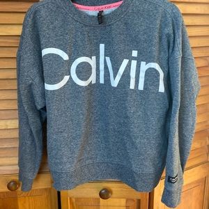 Calvin Klein sweatshirt cropped size small